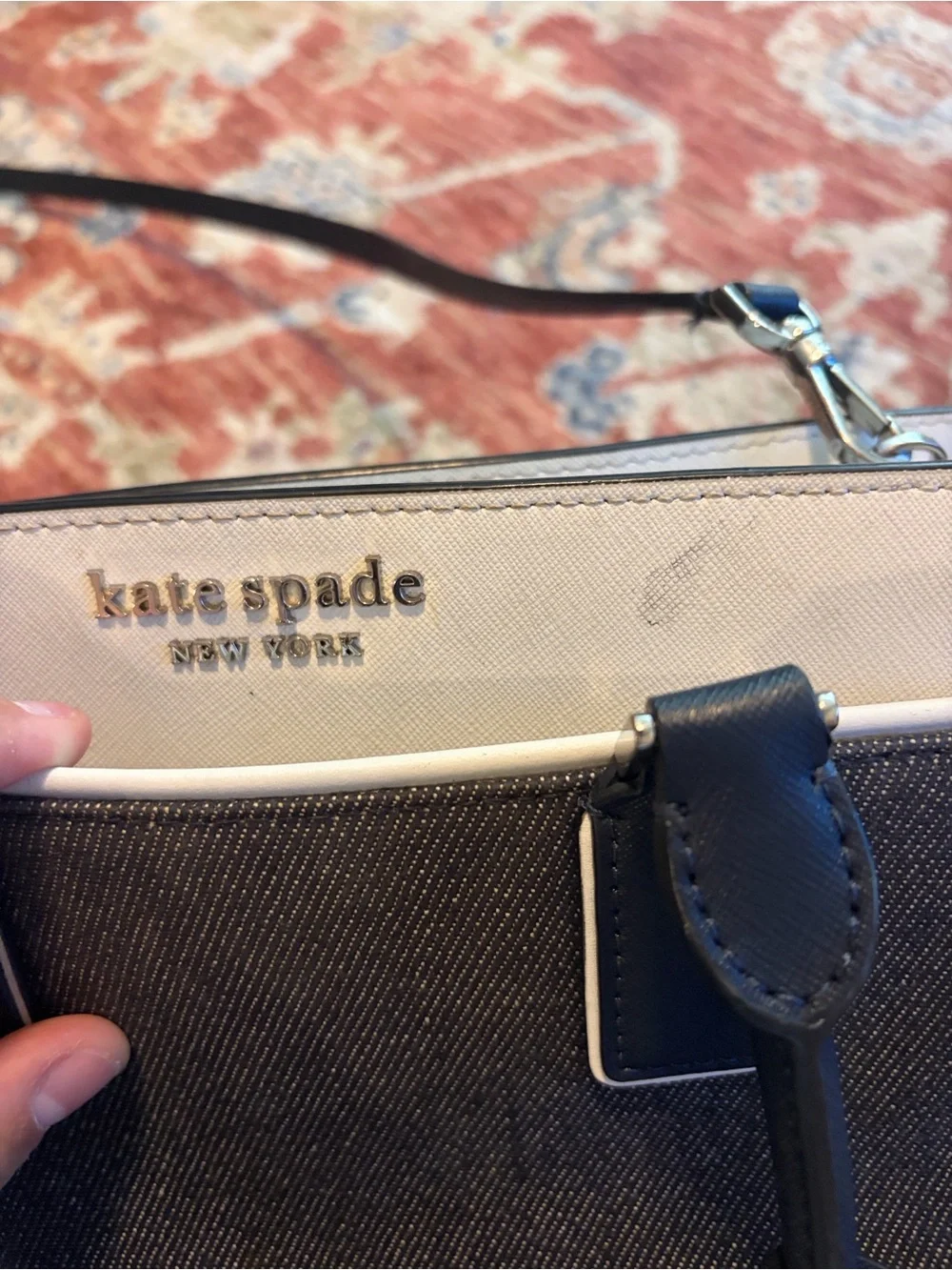 kate spade Jean purse with matching wallet - Picture 3 of 9